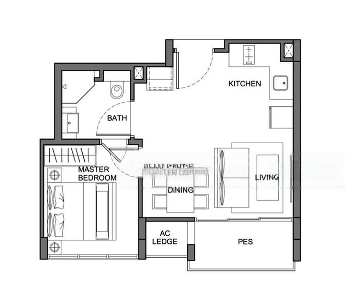 1 Bed (Condo) for Sale in  The Enclave . Holland - Image 6